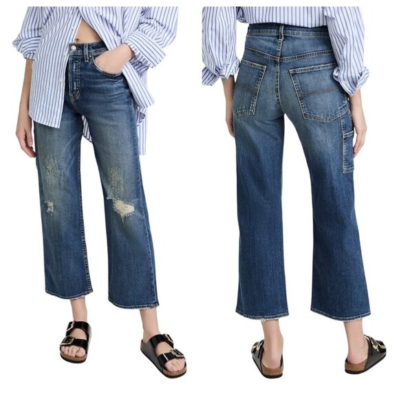 Nili Lotan Violette Jeans, Size 27,  Classic Wash, NWT - Picture 15 of 16